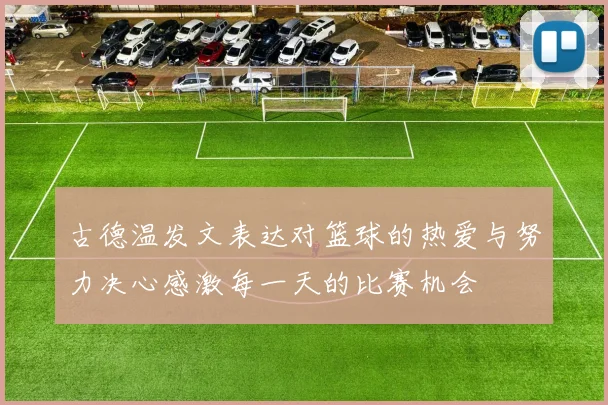 古德温发文表达对篮球的热爱与努力决心感激每一天的比赛机会